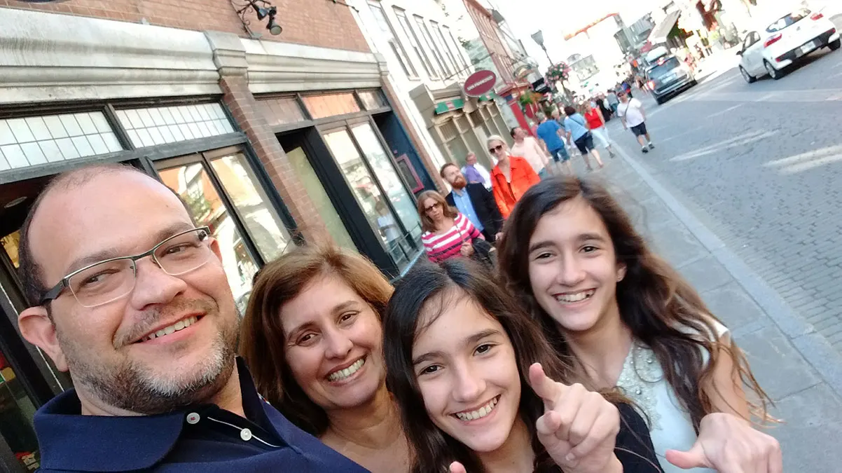 Família em Montreal