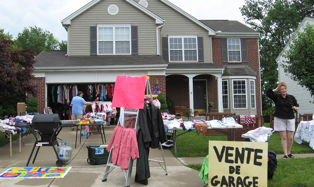 Venda de Garagem em Quebec
