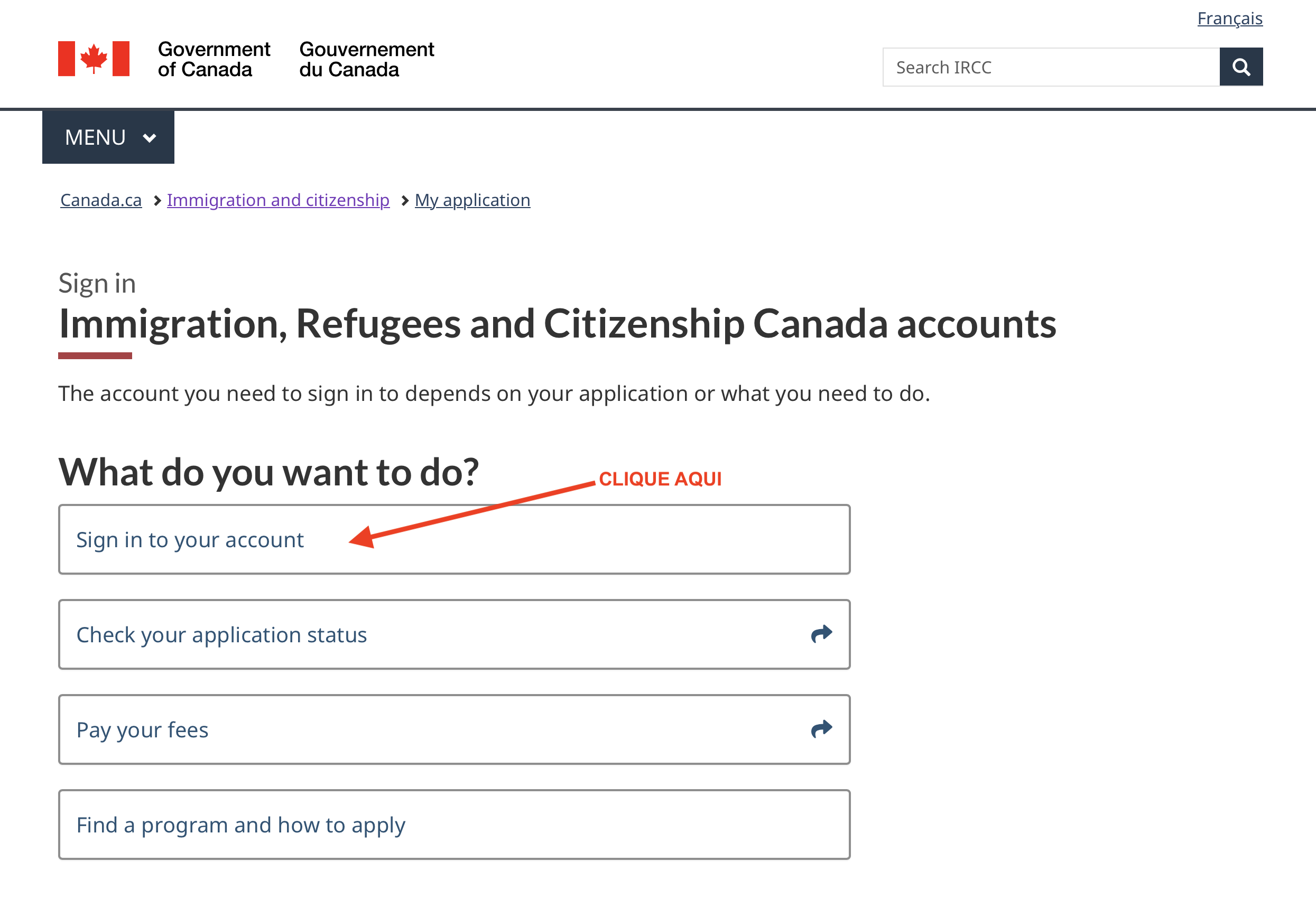 Guia Passo a Passo: Criar Conta no Site de Imigração do Canadá